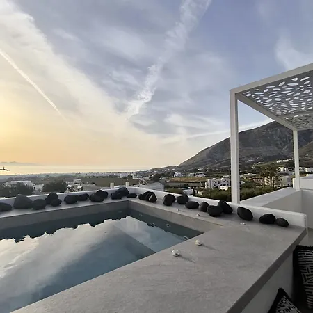 Exo Santorini Sea View Private Pool And * Éxo Goniá
