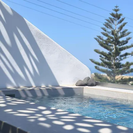 דירה Exo Santorini Sea View Private Pool And