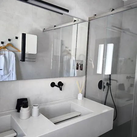 דירה Exo Santorini Sea View Private Pool And