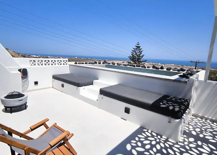 Appartement Exo Santorini Sea View Private Pool And