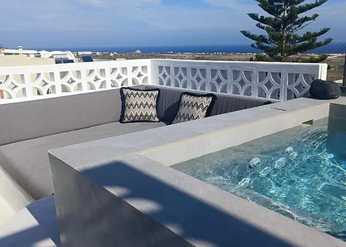 Lägenhet Exo Santorini Sea View Private Pool And *