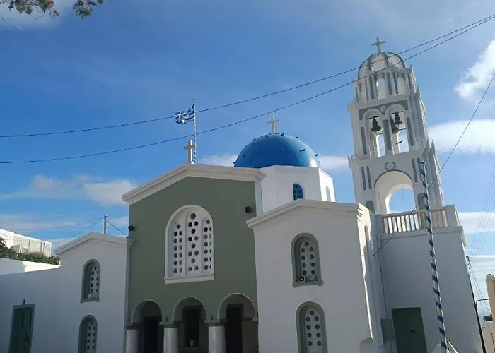 Exo Santorini Sea View Private Pool And Lägenhet