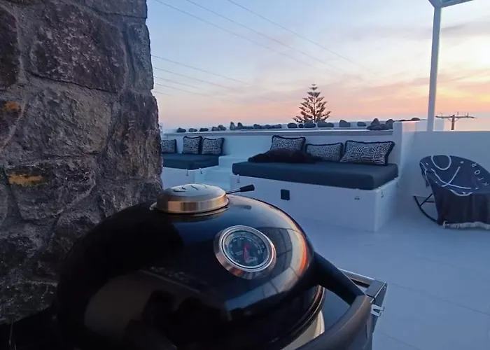 Exo Santorini Sea View Private Pool And Éxo Goniá