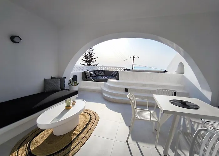 Exo Santorini Sea View Private Pool And アパート