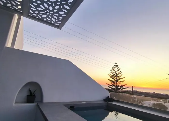 Exo Santorini Sea View Private Pool And Éxo Goniá
