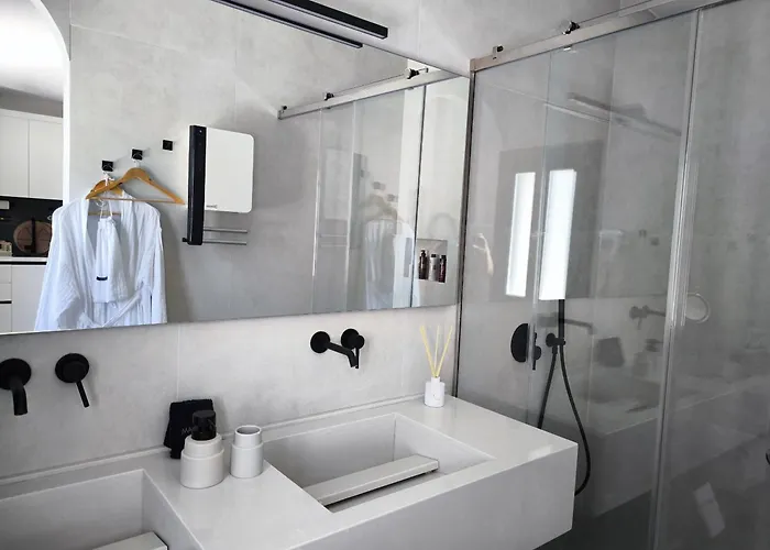 アパート Exo Santorini Sea View Private Pool And