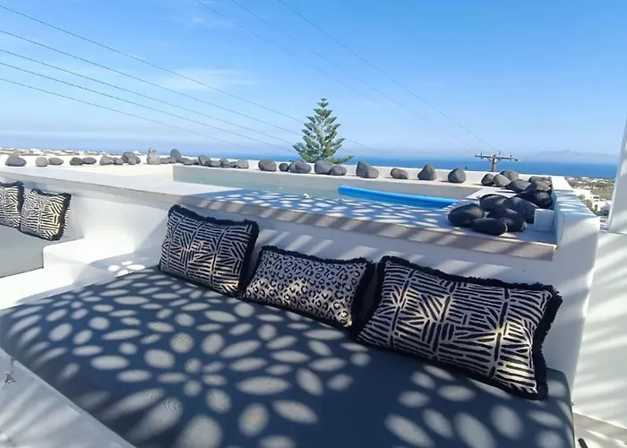 Exo Santorini Sea View Private Pool And Éxo Goniá